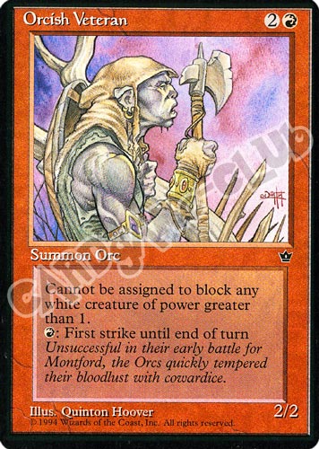 Orcish Veteran comune (EN) -NEAR MINT-