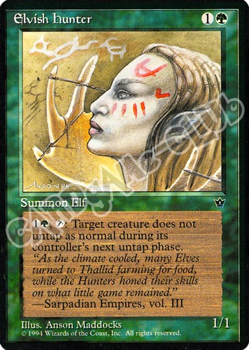 Elvish Hunter comune (EN) -NEAR MINT-