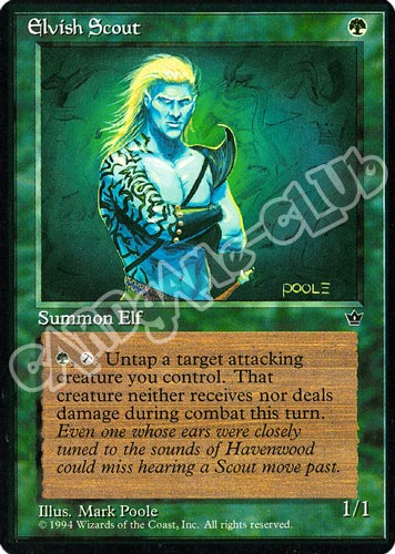 Elvish Scout comune (EN) -NEAR MINT-