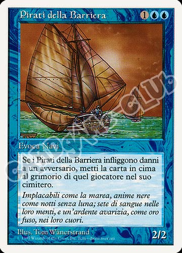 Pirati della Barriera comune (IT) -NEAR MINT-