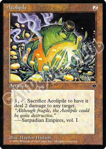 Aeolipile rara (EN) -NEAR MINT-