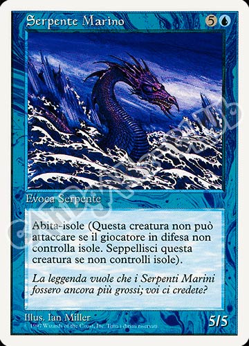 Serpente Marino comune (IT) -NEAR MINT-