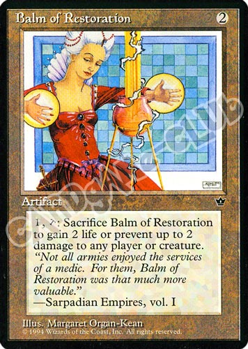 Balm of Restoration rara (EN) -NEAR MINT-