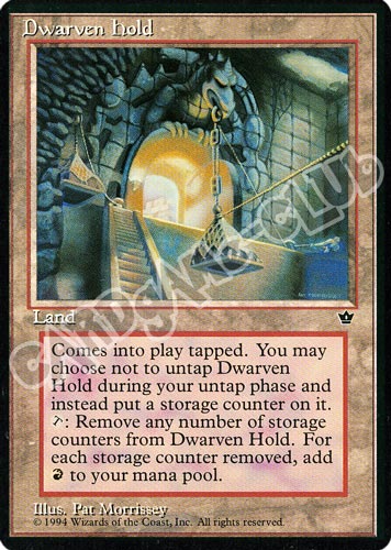 Dwarven Hold rara (EN) -NEAR MINT-