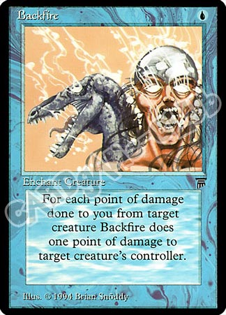 Backfire non comune (EN) -NEAR MINT-