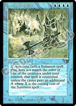 Invoke Prejudice rara (EN) -NEAR MINT-