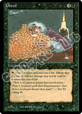 Greed rara (EN) -NEAR MINT-