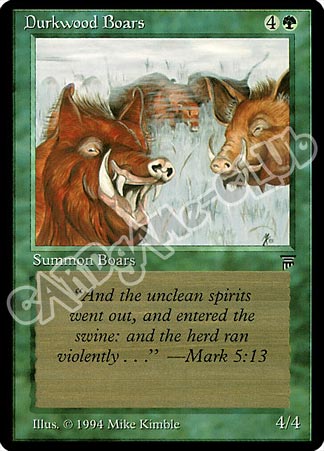 Durkwood Boars comune (EN) -NEAR MINT-