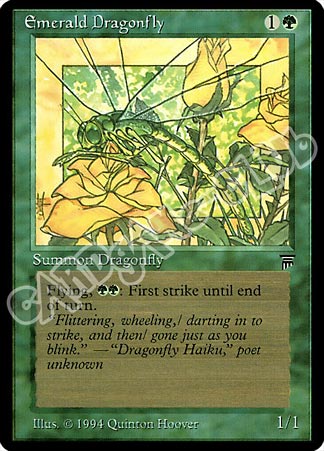 Emerald Dragonfly comune (EN) -NEAR MINT-