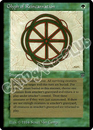 Glyph of Reincarnation comune (EN) -NEAR MINT-