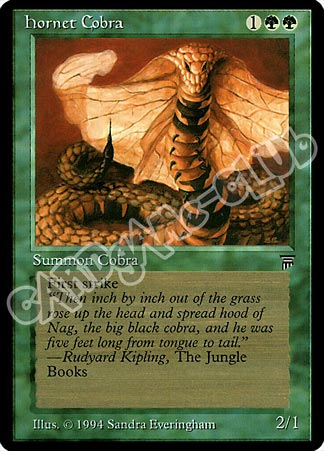 Hornet Cobra comune (EN) -NEAR MINT-