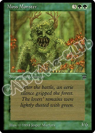 Moss Monster comune (EN) -NEAR MINT-