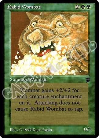 Rabid Wombat non comune (EN) -NEAR MINT-