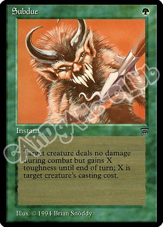 Subdue comune (EN) -NEAR MINT-