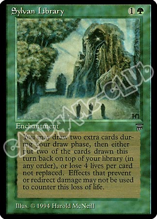 Sylvan Library non comune (EN) -NEAR MINT-