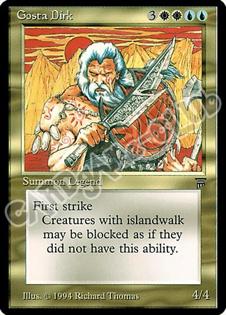 Gosta Dirk rara (EN) -NEAR MINT-