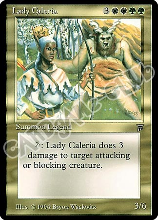 Lady Caleria rara (EN) -NEAR MINT-