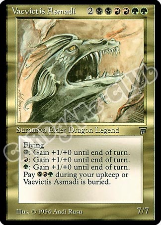 Vaevictis Asmadi rara (EN) -NEAR MINT-