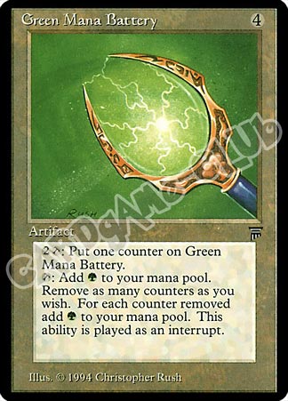 Green Mana Battery non comune (EN) -NEAR MINT-