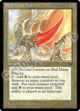 Red Mana Battery non comune (EN) -NEAR MINT-