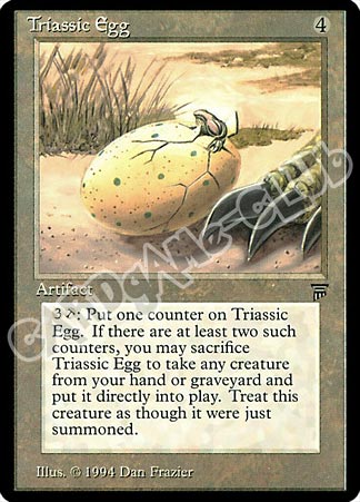 Triassic Egg rara (EN) -NEAR MINT-