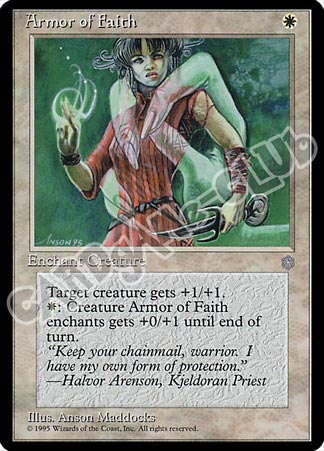Armor of Faith comune (EN) -NEAR MINT-