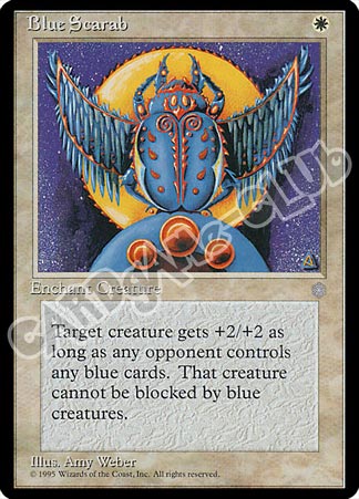 Blue Scarab non comune (EN) -NEAR MINT-