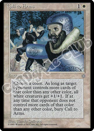 Call to Arms rara (EN) -NEAR MINT-