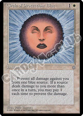 Circle of Protection: Blue comune (EN) -NEAR MINT-