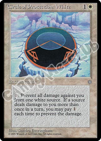 Circle of Protection: White comune (EN) -NEAR MINT-