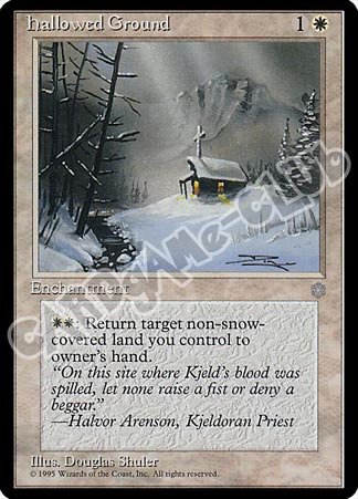 Hallowed Ground non comune (EN) -NEAR MINT-