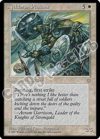 Kjeldoran Phalanx rara (EN) -NEAR MINT-