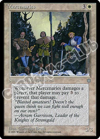 Mercenaries rara (EN) -NEAR MINT-