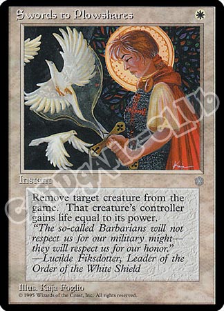 Swords to Plowshares non comune (EN) -NEAR MINT-