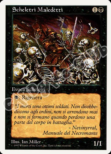 Scheletri Maledetti comune (IT) -NEAR MINT-
