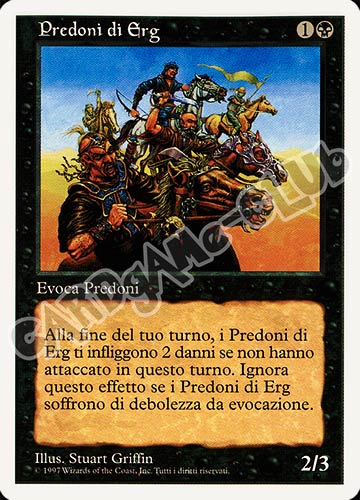 Predoni di Erg comune (IT) -NEAR MINT-