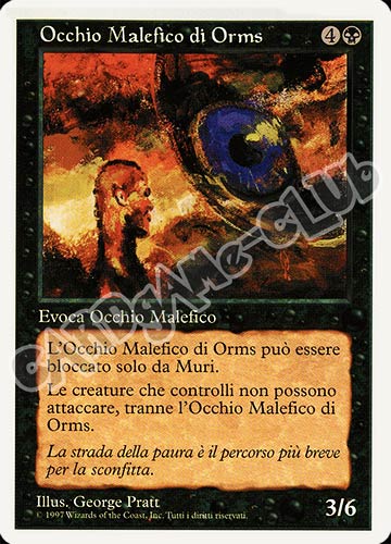 Occhio Malefico di Orms non comune (IT) -NEAR MINT-