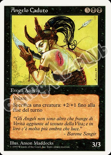 Angelo Caduto non comune (IT) -NEAR MINT-