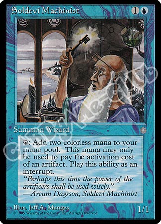 Soldevi Machinist non comune (EN) -NEAR MINT-