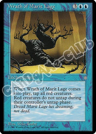 Wrath of Marit Lage rara (EN) -NEAR MINT-