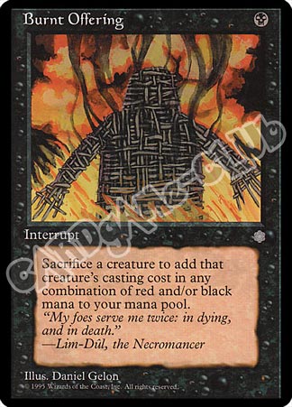 Burnt Offering comune (EN) -NEAR MINT-