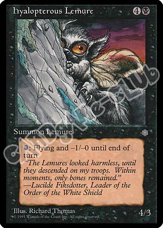 Hyalopterous Lemure non comune (EN) -NEAR MINT-