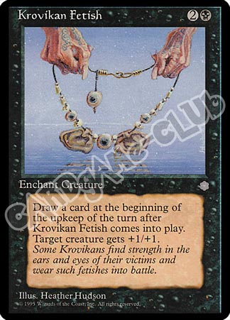 Krovikan Fetish comune (EN) -NEAR MINT-