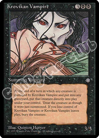 Krovikan Vampire non comune (EN) -NEAR MINT-