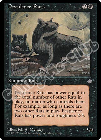 Pestilence Rats comune (EN) -NEAR MINT-