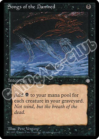 Songs of the Damned comune (EN) -NEAR MINT-