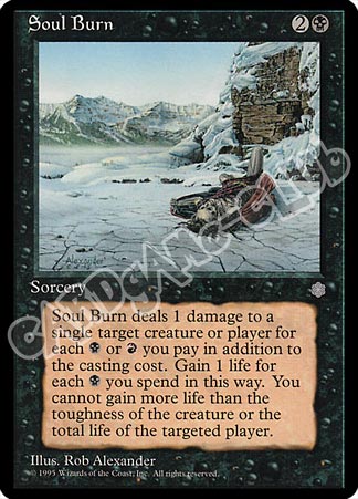 Soul Burn comune (EN) -NEAR MINT-