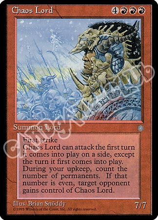 Chaos Lord rara (EN) -NEAR MINT-