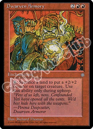 Dwarven Armory rara (EN) -NEAR MINT-