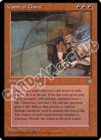Game of Chaos rara (EN) -NEAR MINT-